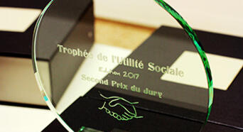 Trophée de l'Utilité Sociale du groupe Arcade