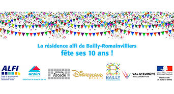 Résidence alfi de Bailly-Romainvilliers fête ses 10 ans